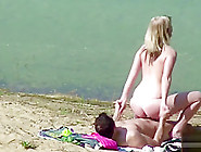 Voyeur Young German Couple Fuck At Beach Of Hamburg