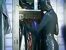 Rubber Woman Latex Clothing Transformation