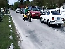 Fat People And Scooters Are Fucking Hilarious