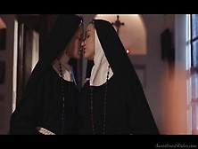 Horny Nun Getting Licked By Her Naughty Sister