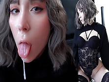 Beauty Licks Monstrous Meat Classmate Deeply,  Rides In Different Poses And Gets A Sperm Shot