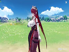 Genshin Impact Rosaria Extreme Thicc Version By Tedom And Xcgames Showcase