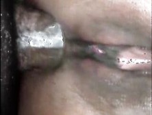 Close Up Screwed Bald Twat And Anal Rough Monster Penis
