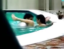 Indian Couple Fucking In Swimming Pool Shoot With Hidden Cam