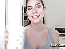 Horny 18Yo Teen Shows Her Cute Titties On Webcam