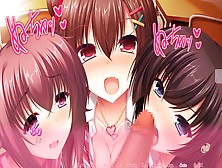 Real Eroge Situation Fandisk-Hx3! 3 Female Classmates Lick Chinese Boy's Meat! Blow The Wang!!!