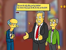 Simpsons - Burns Mansion - Part One The Gigantic Deal By Loveskysanx