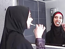 Small Titted,  Arab Lady Is Cheating On Her Partner And Enjoying Every Single Second Of It