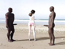 Watch White Lady Gets Blacked On The Beach By Two Bbc Studs Free Porn Video On Fuxxx. Co