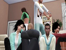 The Young Prince 6 Ft Miley,  Kendell,  And Emma | Sims Four Series