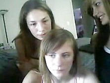 Three Teen Friends In Erotic Webcam