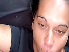 Wild Mature Mom Endures A Brutal Facefuck & Gets Messy Facials