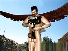 Hung Angel Mounts And Fucks This Dude In The Ass While Flying