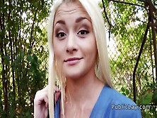 Beauteous Fair-Haired Whore In Real Hard Fuck Video In Outdoor