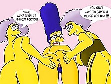 Simpsons And Griffins Hardcore Orgy