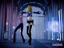 Good Night (Fairy Tail) (Lucy And Lisanna Mmd