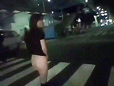 Japanese Slut Naked In Public