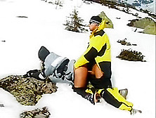 Swedish Girl Getting Fucked In The Mountains During Skiing Trip