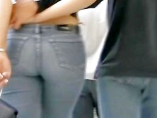Tight Jeans Always Look Good On A Nice Fat Ass
