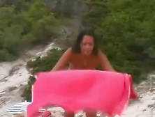 Voyur Vid Of Two Very Naked And Very Sexy Women On A Nudists