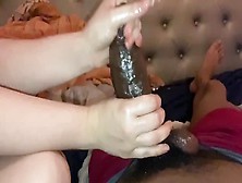 Stepdaughter Gives Stepdad Massage With Happy Ending