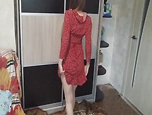 Hard Fuck The Ex-Wife In Red Dress