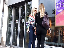 1080P – Perfect Blonde Girl Booty Tight Jeans
