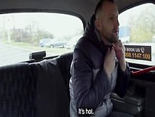 Fakehub - European Cabbie Sucking And Riding Passengers Hard Dick
