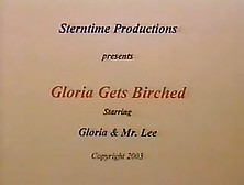 Gloria Gets Birched