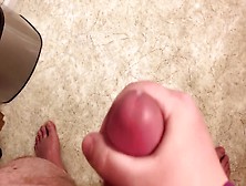 Teasing The Pre-Cum Out Of My Own Cock