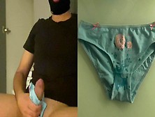 I Masturbation With My Stepsister's Panties When She's Not Home And Fill Them With Sperm