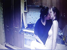 Two Young Lesbian Girls Kiss And Have Sex Together