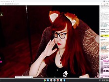 Straight – Little Cosplay Fox Wanting To Play On Webcam For Tips