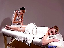 Firm Body Girl Gets Lesbian Massage 1