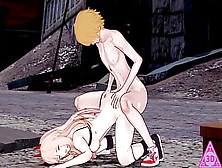 Koikatsu,  Denji Power Chainsaw Fiance Anime Videos Have Sex Oral Sex Hand-Job Horny And Facial Gameplay Porn Uncensored...  There