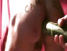 Big Cucumber In The Ass