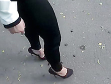 Katya Candid Walk