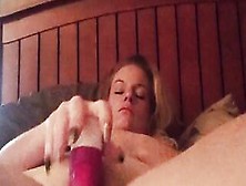 Hot Red Head Prettii Kayy Fucks Herself Rough With Toy.
