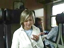 Blondie Sucks A Dick In The Train