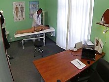 Lonely Sexy Patient Fucks Doctor In Office On Her Birth