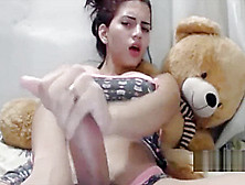 Teen Shemale Masturbate Her Huge Cock On Webcam