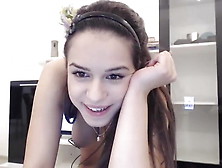 Brunette Webcam Striptease