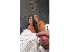 Joana Love Ts Cums In Feet