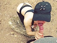 Horny Teen Suck And Fuck In Public Forest.  Pov Amateur Outdoor Sex