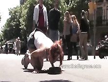 Redhead Tiedup And Fucked On The Streets