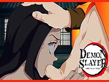 Nezuko Gives Zenitsu A Blowjob! (Demon Slayer/kimetsu No Yaiba)
