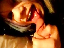 Amateur Alt Blonde Girlfriend Give Nice Blowjob To Her Boyfriend Outdoors