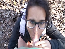 Got Caught But Cum Back For Risky First Real Public Blowjob In City Park 4K