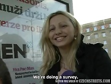 Czecj Streets - Ilona Takes Cash For Public Sex