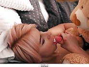 Adora Rey Fucking Teddy Bear With Strapon,  Cumshot In Mouth